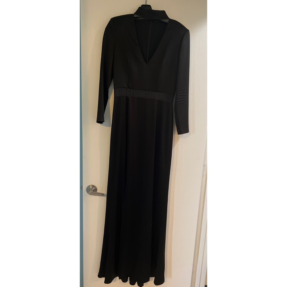 Alice and Olivia black long sleeve dress size 6